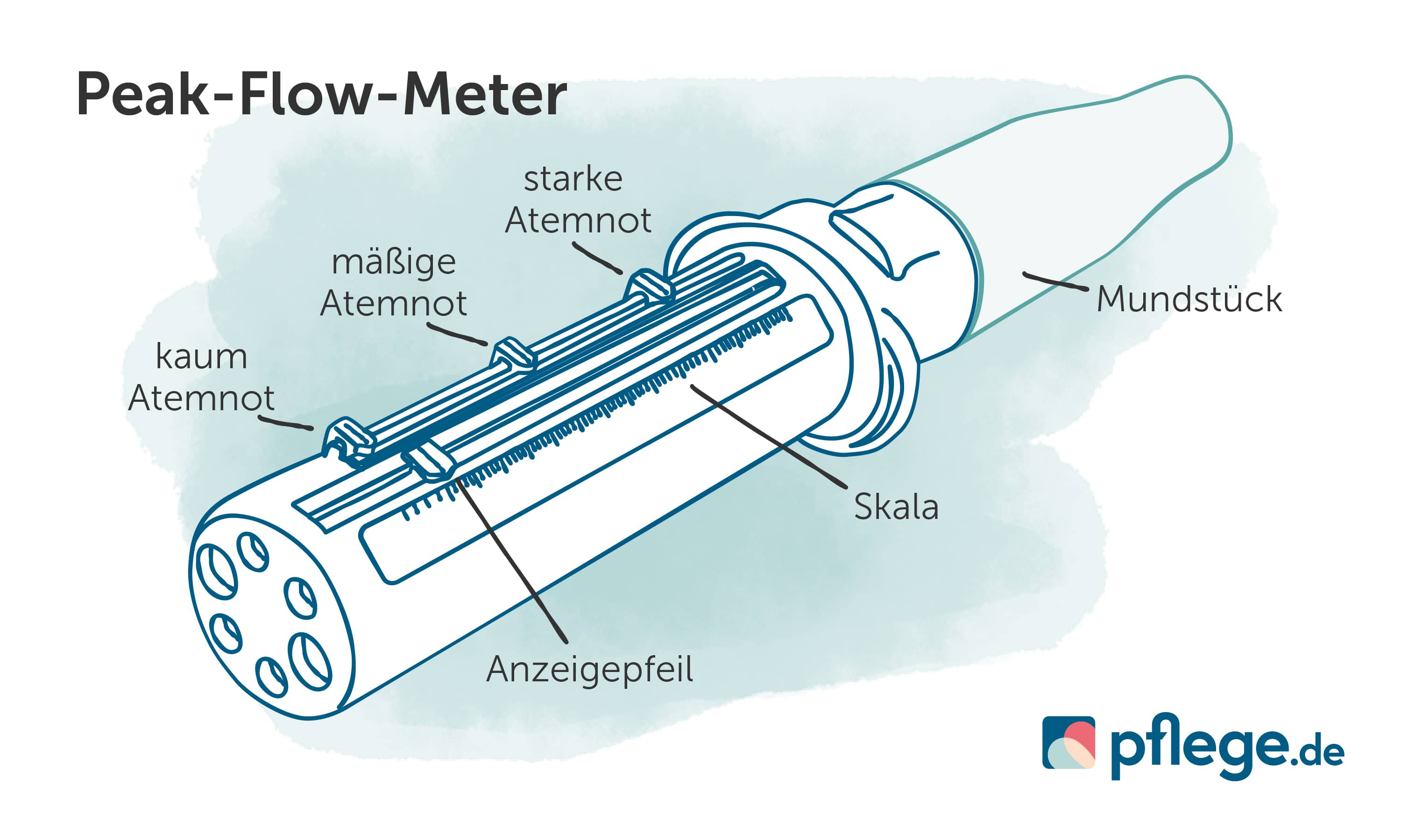 COPD Peak-Flow-Meter